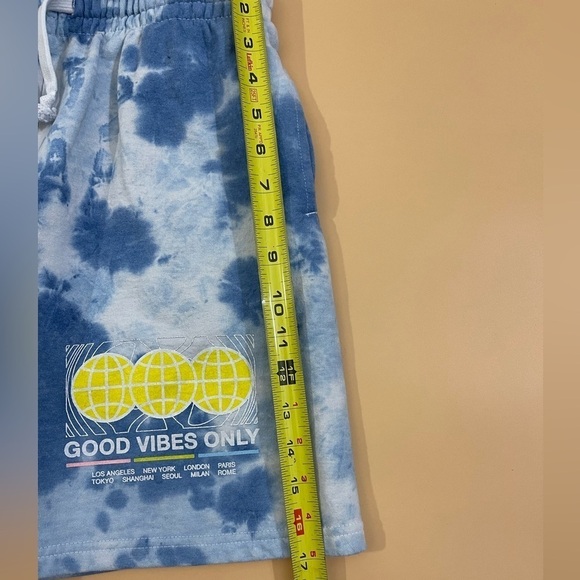 Bowery Tie Dye Cotton Shorts - Picture 4 of 6
